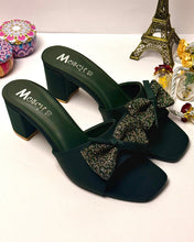 Veluna Grace Heels | Emerald Green 🌿