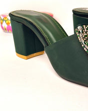 Veluna Grace Heels | Emerald Green 🌿