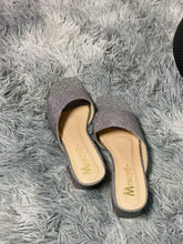Shimmer Walk Heels | Silver Mist