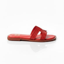 Croco Print H Slides | 50% Off